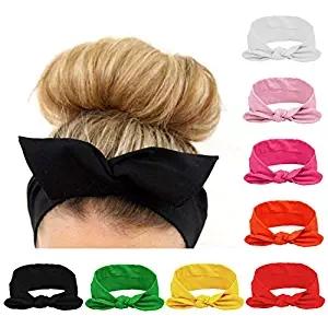 Fashion women Headbands Turban Headwraps Hair Band Bows Hair Accessories Sport Solid Color headbands Hot popular