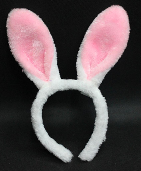 Halloween Cosplay Accessories Kawaii Bunny Ears Headbands Lovely Long Rabbit Ear Headbands Fancy Prom Party Jewelry for adults children M26