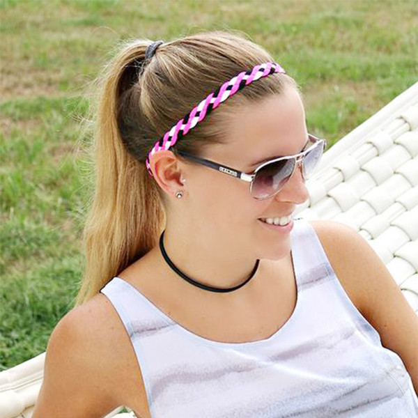 Four-Braid Mini Headband Siberian many color