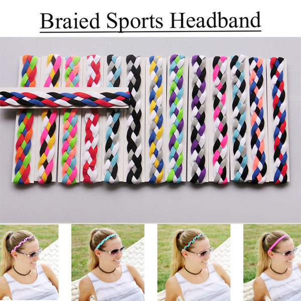 Braided No Slip Sports & Fitness Headbands