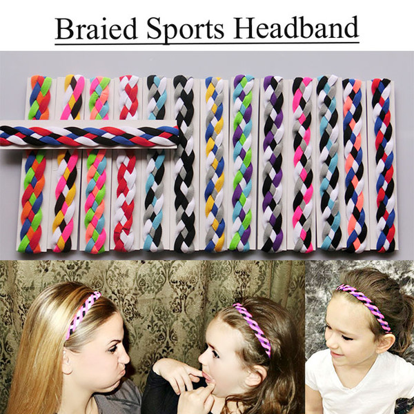 Mini Braided Non Slip Sports Headband