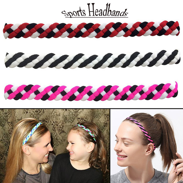 Multi-Color Sports Headbands with NO SLIP GRIP Technology - Perfect for Athletes or Great Accessory for any Fashion Style - Super Comfortabl