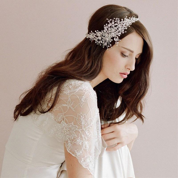 Fashion hairpin wedding bridal european-style bridal tiaras hair ornaments wedding ornaments Jewelry Gift