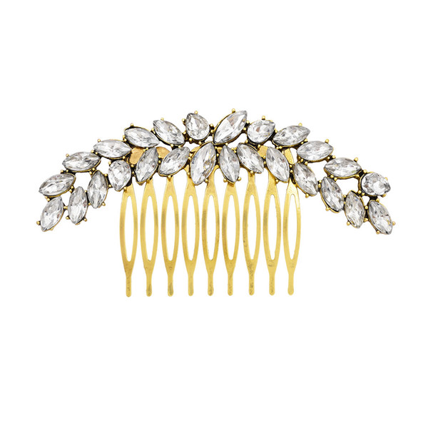 New Trendy Rhinestone Hairpin Elegant Hair Ornament For Women Jewelry Fashion Jewelry