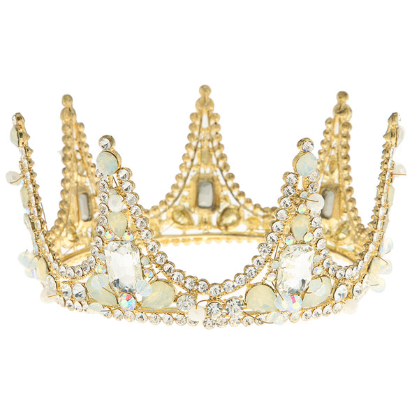 Bridal tiaras trendsetting fashion hair accessories European and American popular photo hair accessories queen's crown Jewelry Gift