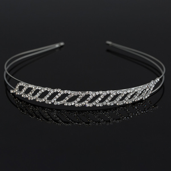 2017 high-quality Accessories Bridal crystal Rhinestone Hairbands Women Fashion Hair Styling Women Hair Jewelry free shipping #H042