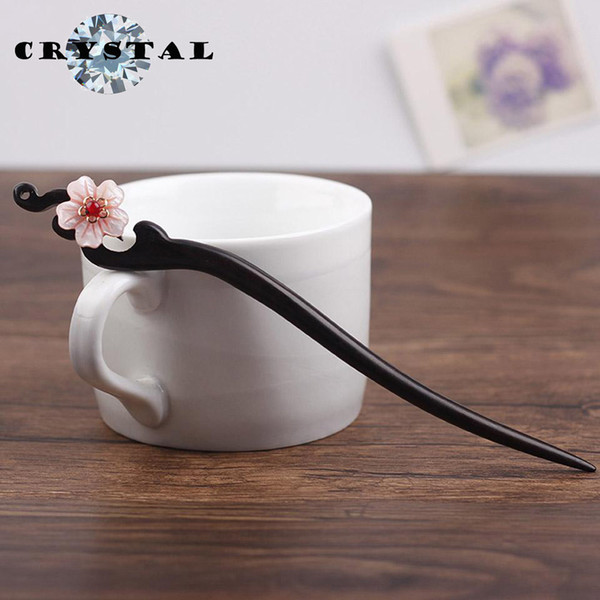 Women s Ebony Hairpin Classical Style Handwork Ancient Costume New Simple Women s Dexterous Extravagant Hairpin