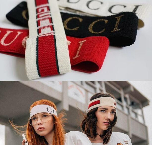 2018 Luxury Brand Women's Scarf Echarpes Foulards Cachecol Designer Elastic Headband Hair Bands for Men and Women Best Quality