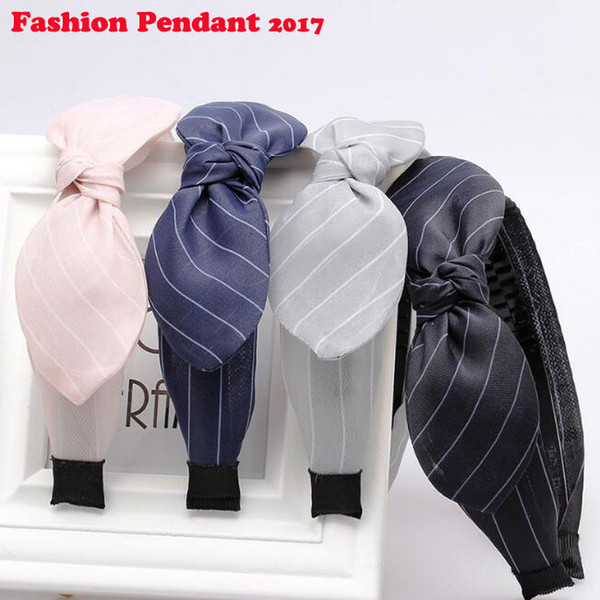 Wide Big Bow Hair Band Girls Women's Headbands Knot Headweaps Head Band For Female Hair Accessories Diademas Para Mujer