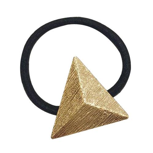 New Fashion Women Triangle Heart Square Shape Metal Elastic Hair Bands Hair Rope Hairbands Hair Accessories Jewelry