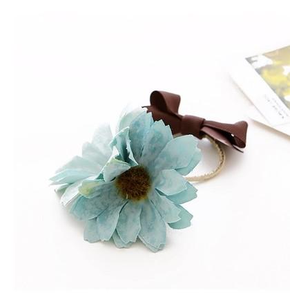 Fashion Flower Hair Head Bands With Multicolor Headbands pony tails holder For Girls And Women Free Shipping