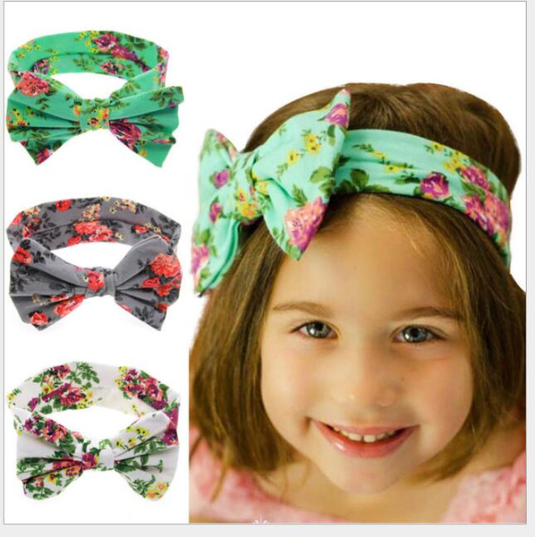 The best-selling adicolo printing butterfly ring headband baby knotted hair with other headdress flower wholesale sales