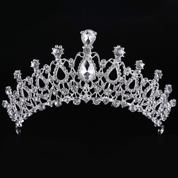 Luxurious Women Crowns High-End Wedding Tiaras Bride Trendy Head Hair Jewelry