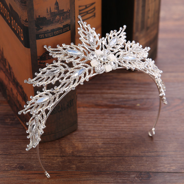 Luxury Crown Wedding Bridal Hair Accessories Women Crown Jewelry High Quality Tiara Hair Accessories Jewelry