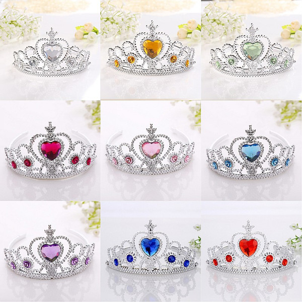 Fantasy Princess Crown Headdress Children's Crown Headband Princess kids Magic Wand Binary Jewelry Girls toys 18 style