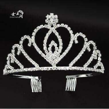 Big Princess Classic Bride Headpieces Tiaras Cute Girls Tiaras Crowns All with Crystal for Wedding and Gift New Style Free shipping CPA0688