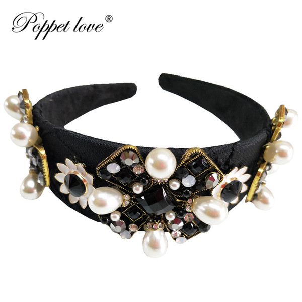 Fashion Cross Women Lady Girls Fabric Cute Sweet Wild Widened Hair Headband Ornaments Hairbands Headwear