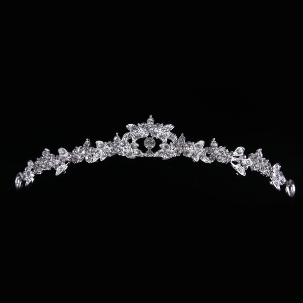 Fashion Bridal Tiara Woman Hair Jewelry Wedding Crown Popular Hairwear Rhinestones Wedding Hair Accessories CY161117-145