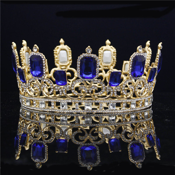 Female Wedding Crown Bride tiara Rhinestone Crystal Tiaras and Crown Head Jewelry Queen Diadem Prom Dinner Hair Accessories