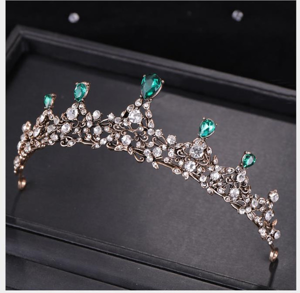 New Korean Alloy Princess Crown and Bride Jewelry