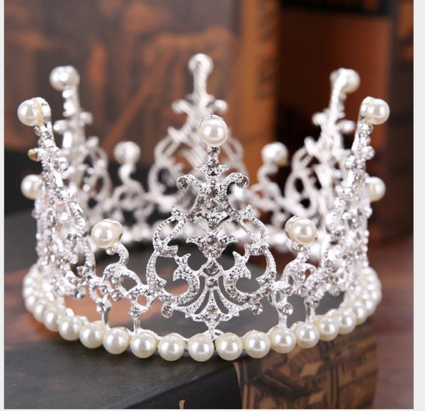 Crown Bride Headdress Princess Crown Wedding Dress Accessory Crown Hair Ornament