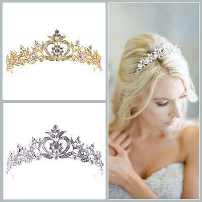 Luxury Wedding Bridal Crystal Tiara Crowns Princess Queen Pageant Prom Rhinestone Tiara Headband Wedding hair accessories