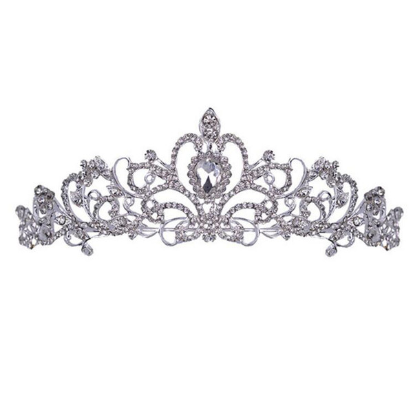 Wholesale Tiaras and Crowns Wedding Hair Accessories Tiara Bridal Crown Wedding Tiaras for Brides Hair Ornaments