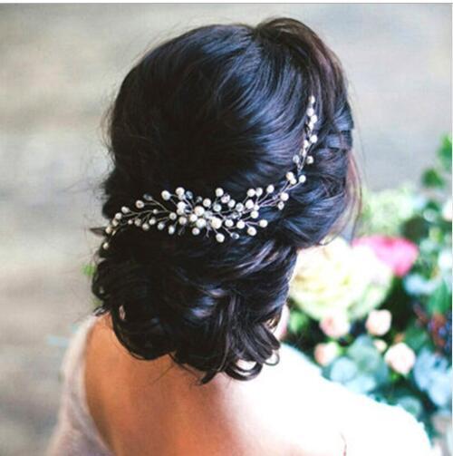 Bridal Hair Ornaments Fashion Hairwear Wedding Hair Accessories Comb for Hair Women Girl Headpiece Headdress Head Decoration Pin