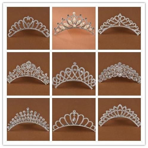 Wedding diamond jewelry, diamond Crown, for wedding party performance, noble and delicate ,free shipping and high quality