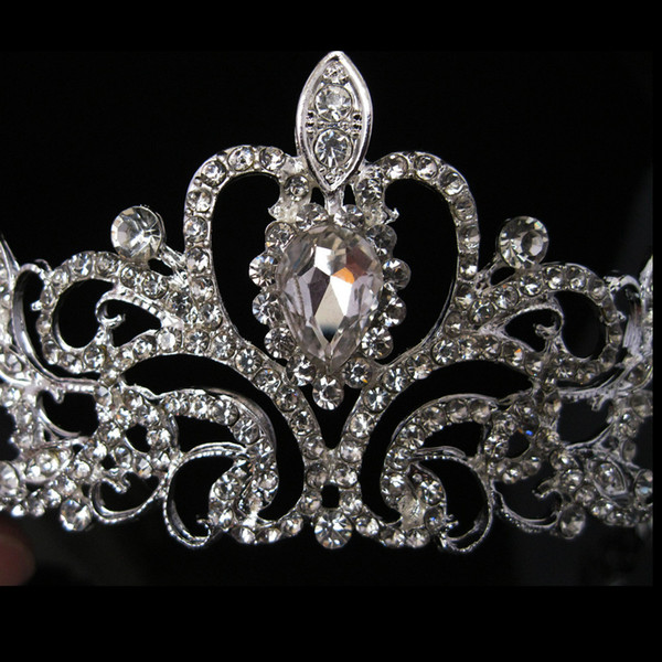 Bridal jewelry headdress princess crown headdress crystal rhinestone Hair Jewelry