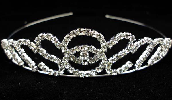 tiaras in Stock High Quality Crystals silver Tiaras Hair Bridal Accessories Princess / Girl Tiaras