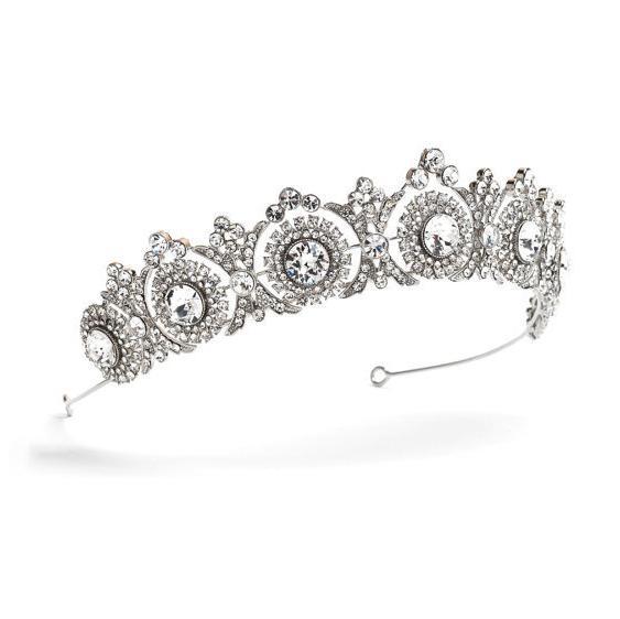 Diamond Crown Bride Headwear Hair Hoop Princess Birthday Crown Bride Jewelry