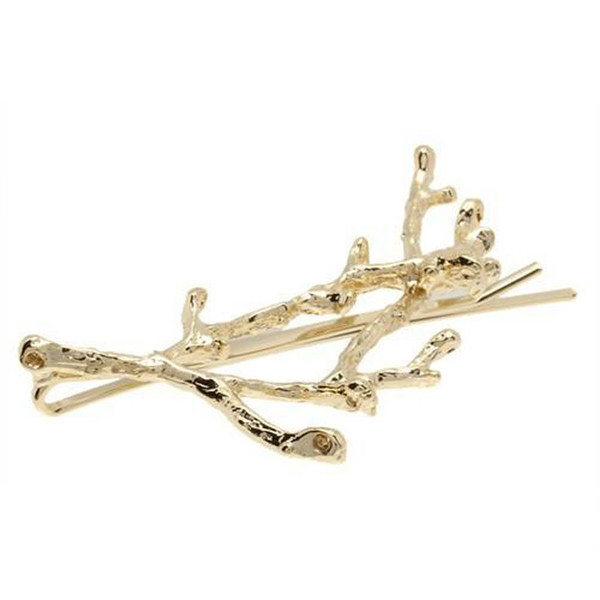 South Korea Jewelry Sianmei Alloy Side Clamping Clip Side Branches Antlers Jewelry Fashion Personality Princess Hairpin