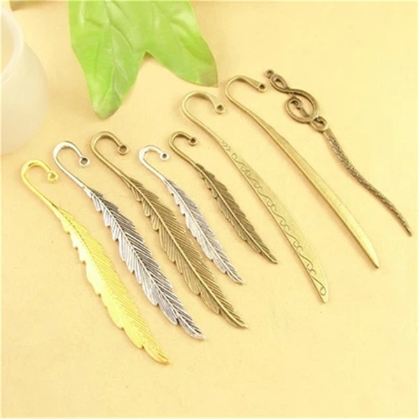 BoYuTe 10Pcs HOT Sale Japanese Hair Sticks Metal Alloy Feather DIY Hair Jewelry for Women YW0009