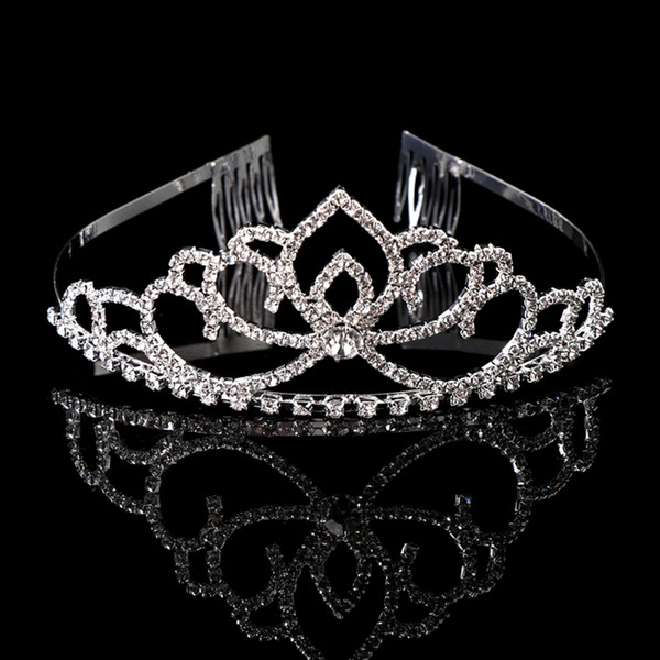 Bride Comb Crown Tiara Hair Headwear Headdress Wedding Ornaments Jewelry Elegant