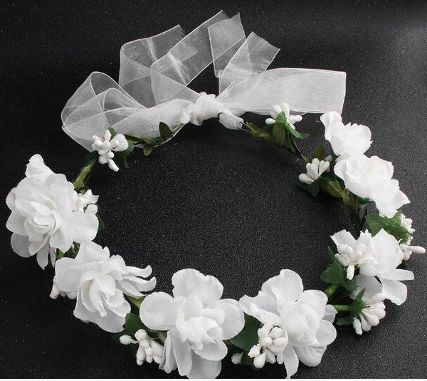 3pcs/lot Hot-selling children's forest garlands girl's headband diy handmade jewelry Bridesmaid Head Ring Beach Wedding Headwear Accessory