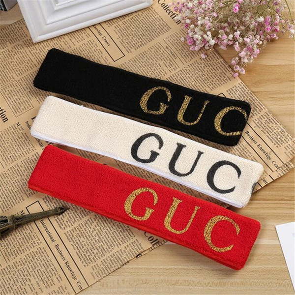 Personality Letter Velvet Brand Headband Designer Simple Soft Unisex Hairbands Outdoor Street Style Men Women Luxury Hair Band