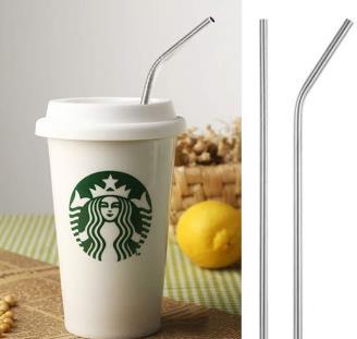 100pcs Stainless Steel Straw for 20oz 30oz cup Drinking Straws Reusable ECO Metal Drinking Straw Bar Drinks Party Stag