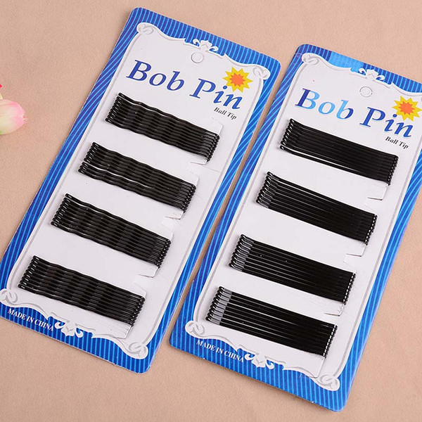 60pcs/card black hair clip professional make up hair maker accessory bobby pins Hairpin Barrette Hair Jewelry Accessories