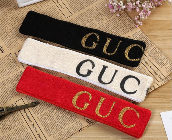 Designer Elastic Headband for Women and Men Best Quality Brand Green and Red Striped Hair bands Head Scarf For Children Headwraps Gifts