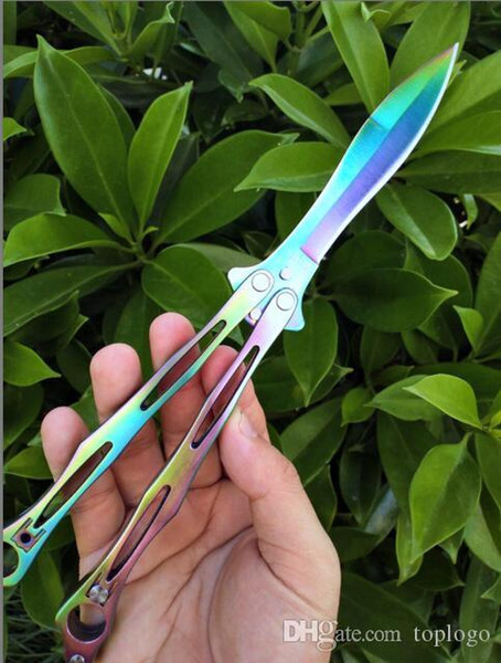 colourful knife camp tool whole steel handle VG -10 blade EDC tool camp knife Cleaners & Polish camp knife