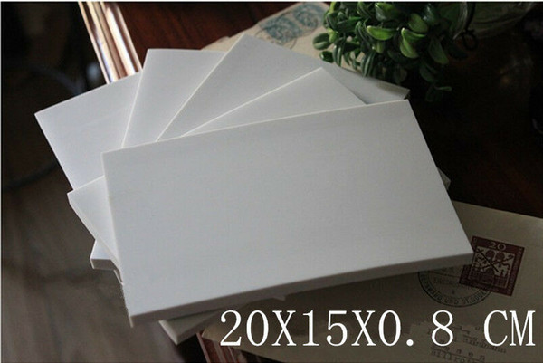 20x15cm White Rubber Carving Blocks DIY Rubber Stamps for Carving practitioners