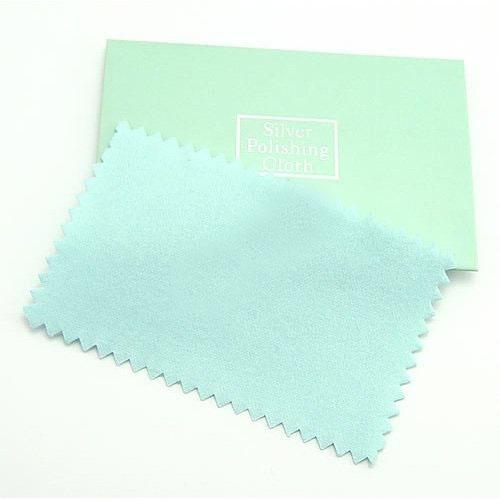 10pcs/lot Silver Jewelry Cleaning Polishing Cloth For 925 Silver Jewelry Gift 6x10cm CL2 Free Shipping