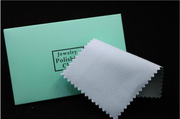 Wholesale 200pcs silver polish cleaning polishing cloth with package silver cleaning cloth wiping cloth of silver jewelry suede maintenance