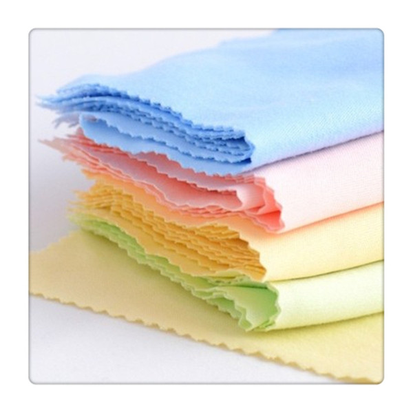 Hot Colorful Cleaning Clothes Silver Polish Cloth For Silver Golden Jewelry Cleaner Best Quality Washing Cloth 95gsm Free Shipping