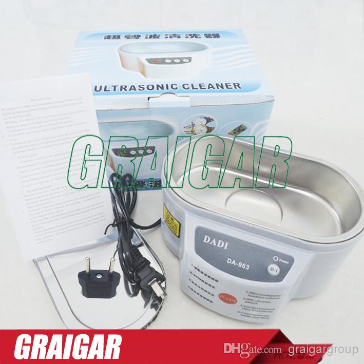 Ultrasonic Cleaning Machine DADI DA-963 220V or 110V Stainless Steel 30W Ultrasonic Cleaner