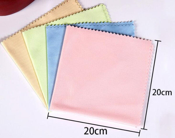 MIX Microfiber Cleaning Cloth Polishing Polish Cloth for Musical Instrument Guitar Violin Piano Clarinet Trumpet Sax 20*20cm