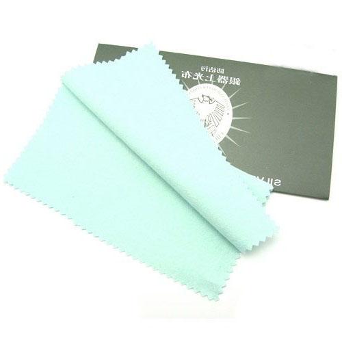 10pcs/lot Silver Jewelry Cleaning Polishing Cloth For 925 Silver Jewelry Gift 17x17cm CL3 Free Shipping