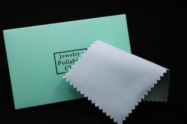 Epackfree 100pcs silver polish cloth cleaning polishing with package silver cleaning cloth wiping cloth BB silver suede maintenance