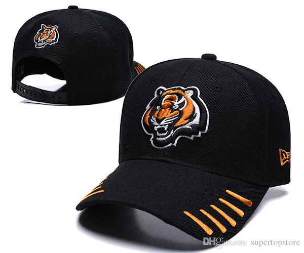 2019 Sports sunhat headwear Snapback Bengals Caps Adjustable Baseball Leather Bone Men's Women's snapbacks High Quality Sports hat